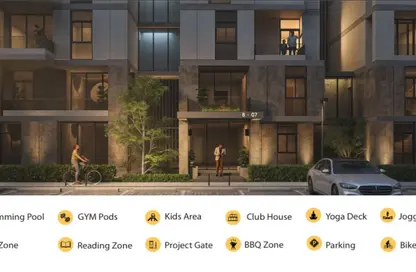 Apartment - 1 Bedroom - 1 Bathroom for sale in New Capital City - Cairo