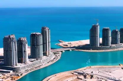 شاليه - 4 غرف نوم - 5 حمامات للبيع في مازيرين - مدينة العلمين الجديدة - العلمين - الساحل الشمالي