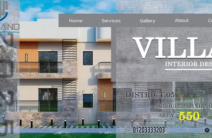 Villa - 5 Bedrooms - 4 Bathrooms for sale in 5th District - New Heliopolis - Cairo