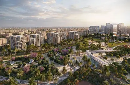 Apartment - 2 Bedrooms - 2 Bathrooms for sale in Park Side Residence - Zed Towers - Sheikh Zayed Compounds - Sheikh Zayed City - Giza