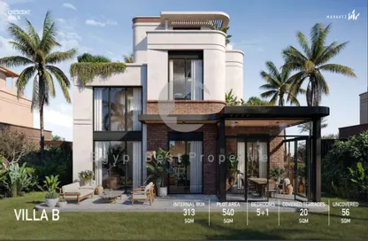 Duplex - 4 Bedrooms - 4 Bathrooms for sale in Crescent Walk - 5th Settlement Compounds - The 5th Settlement - New Cairo City - Cairo