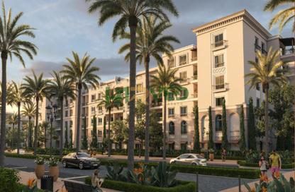Apartment - 2 Bedrooms - 2 Bathrooms for sale in Village West - Sheikh Zayed Compounds - Sheikh Zayed City - Giza