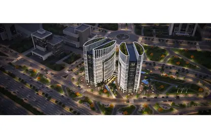 Retail - Studio - 1 Bathroom for sale in Eval Towers - Mohamed Bin Zayed Axis - New Capital City - Cairo