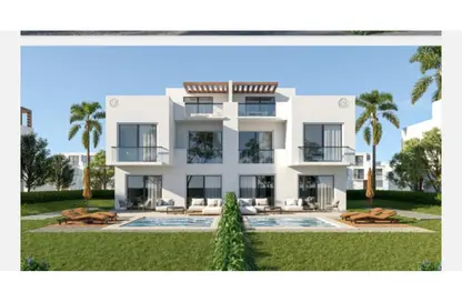 Twin House - 5 Bedrooms - 5 Bathrooms for sale in Key Of Greens - New Zayed City - Sheikh Zayed City - Giza