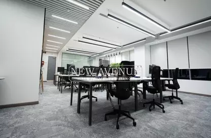 Office Space - Studio - 2 Bathrooms for rent in Cairo Festival City - North Investors Area - New Cairo City - Cairo