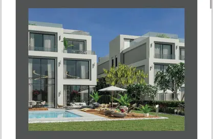 Townhouse - 4 Bedrooms - 5 Bathrooms for sale in Belle Vie - New Zayed City - Sheikh Zayed City - Giza