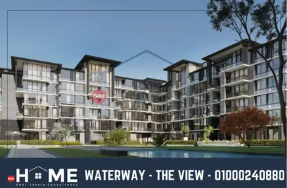 Apartment - 3 Bedrooms - 4 Bathrooms for sale in The Waterway Villas - Ext North Inves Area - New Cairo City - Cairo
