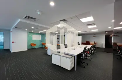 Office Space - Studio - 2 Bathrooms for rent in Bank Center Street - South Teseen St. - The 5th Settlement - New Cairo City - Cairo