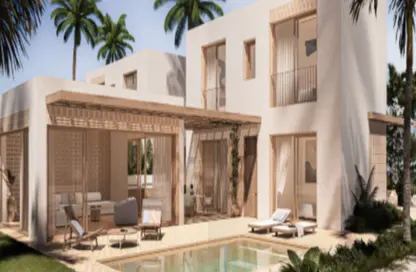 Twin House - 4 Bedrooms - 6 Bathrooms for sale in Ramla Lakeside - Qesm Ad Dabaah - North Coast
