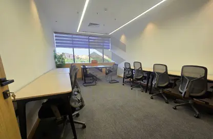 Office Space - Studio - 7+ Bathrooms for rent in American University Housing District - 5th Settlement Compounds - The 5th Settlement - New Cairo City - Cairo