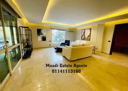 Penthouse - 2 bedrooms - 2 bathrooms for للايجار in Street 254 - Degla - Hay El Maadi - Cairo