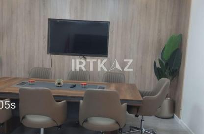 Office Space - Studio - 1 Bathroom for rent in Bank Center Street - South Teseen St. - The 5th Settlement - New Cairo City - Cairo