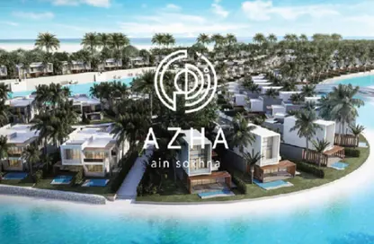 Twin House - 4 Bedrooms - 4 Bathrooms for sale in Azha - Al Ain Al Sokhna - Suez