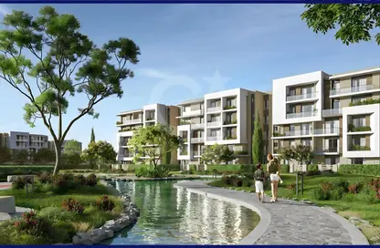 Apartment - 2 Bedrooms - 2 Bathrooms for sale in Terrace Compound - Sheikh Zayed Compounds - Sheikh Zayed City - Giza