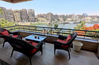 شقة - 4 غرف نوم - 3 حمامات للايجار في شارع الجبلايه - الزمالك - القاهرة