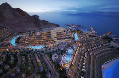 Twin House - 3 Bedrooms - 3 Bathrooms for sale in IL Monte Galala - Al Ain Al Sokhna - Suez