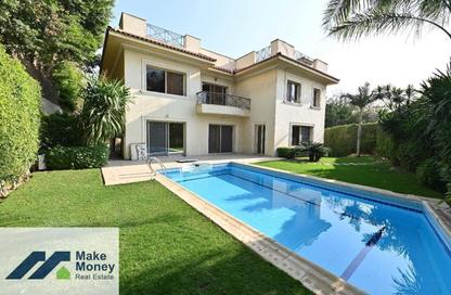 Villa - 4 Bedrooms - 5 Bathrooms for rent in Katameya Heights - El Katameya Compounds - El Katameya - New Cairo City - Cairo