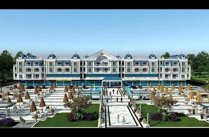 Apartment - 1 Bedroom - 1 Bathroom for sale in Hurghada Hub - Intercontinental District - Hurghada - Red Sea