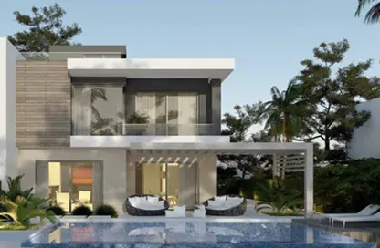 Villa - 3 Bedrooms - 4 Bathrooms for sale in Palm Hills New Cairo - 5th Settlement Compounds - The 5th Settlement - New Cairo City - Cairo