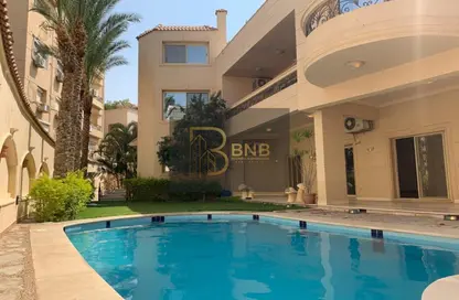 Villa - 7 Bedrooms - 7+ Bathrooms for rent in Al Shouyfat - 5th Settlement Compounds - The 5th Settlement - New Cairo City - Cairo