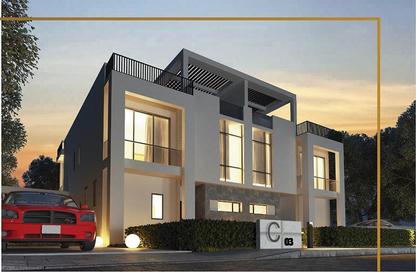 Twin House - 3 Bedrooms - 4 Bathrooms for sale in Lac ville - New Zayed City - Sheikh Zayed City - Giza