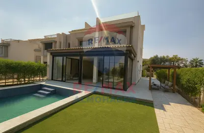 Twin House - 4 Bedrooms - 5 Bathrooms for sale in Palm Hills Golf Extension - Al Wahat Road - 6 October City - Giza
