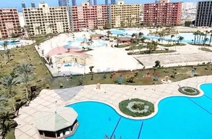 شاليه - 2 غرف نوم - 2 حمامات للبيع في جولف بورتو مارينا - العلمين - الساحل الشمالي