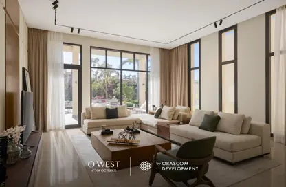 Apartment - 2 Bedrooms - 2 Bathrooms for sale in O West - 6 October Compounds - 6 October City - Giza