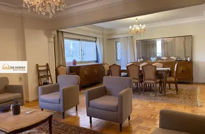 Apartment - 2 Bedrooms - 2 Bathrooms for rent in Mohamed Mazhar St. - Zamalek - Cairo