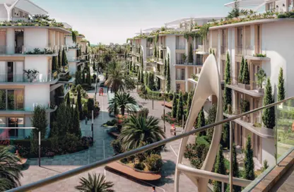 Apartment - 2 Bedrooms - 2 Bathrooms for sale in Sun Capital - Fayoum Desert road - 6 October City - Giza
