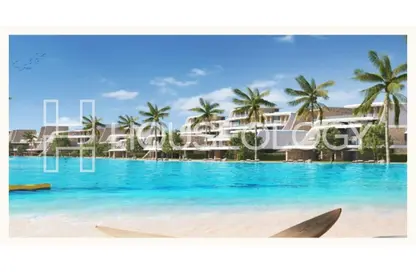 Chalet - 3 Bedrooms - 3 Bathrooms for sale in Azha North - Ras Al Hekma - North Coast