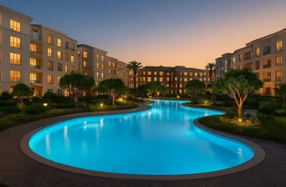 Apartment - 3 Bedrooms - 2 Bathrooms for sale in Aqmar - Al Wahat Road - 6 October City - Giza