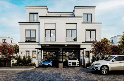 Townhouse - 4 Bedrooms - 4 Bathrooms for sale in Naia West - Sheikh Zayed Compounds - Sheikh Zayed City - Giza