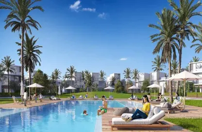 Twin House - 4 Bedrooms - 3 Bathrooms for sale in Mazarine - New Alamein City - Al Alamein - North Coast