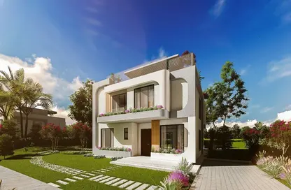 Villa - 3 Bedrooms - 5 Bathrooms for sale in Tabah West Compound - New Zayed City - Sheikh Zayed City - Giza