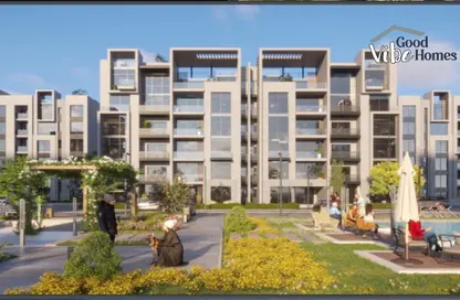 Apartment - 2 Bedrooms - 2 Bathrooms for sale in Orla Residence - New Cairo City - Cairo