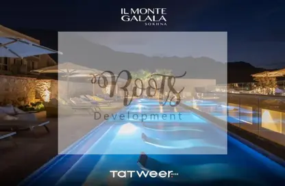 Apartment - 2 Bedrooms - 2 Bathrooms for sale in IL Monte Galala - Al Ain Al Sokhna - Suez
