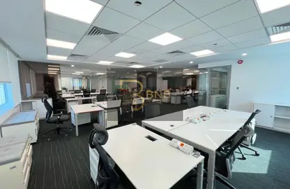 Office Space - Studio - 4 Bathrooms for rent in South Teseen St. - The 5th Settlement - New Cairo City - Cairo