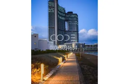 Apartment - 1 Bedroom - 1 Bathroom for sale in The Gate Towers - New Alamein City - Al Alamein - North Coast