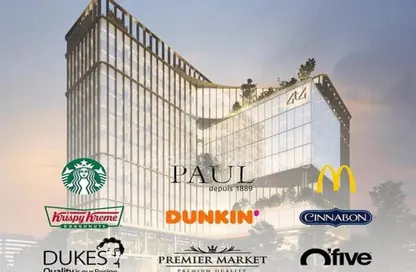 محل - استوديو - 1 حمام للبيع في لافييت مول - منطقة الداون تاون - العاصمة الإدارية الجديدة - القاهرة