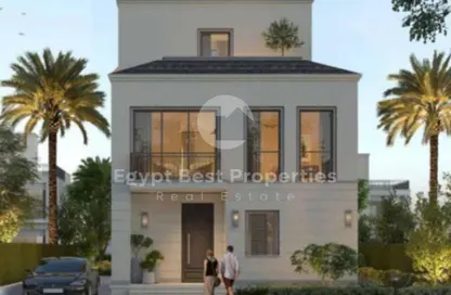 Villa - 3 Bedrooms - 4 Bathrooms for sale in Belle Vie - New Zayed City - Sheikh Zayed City - Giza Villa - 3 Bedrooms - 4 Bathrooms for sale in Belle Vie - New Zayed City - Sheikh Zayed City - Giza