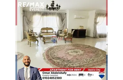 Apartment - 3 Bedrooms - 3 Bathrooms for rent in Opera City - 6th District - Sheikh Zayed City - Giza