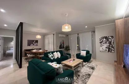 Apartment - 2 Bedrooms - 2 Bathrooms for rent in Palm Hills Village Gate - South Investors Area - New Cairo City - Cairo