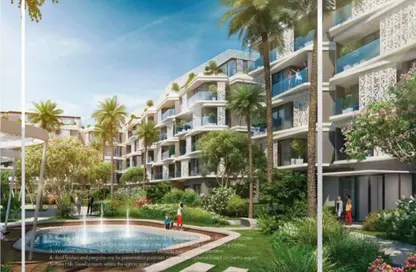 Penthouse - 2 Bedrooms - 2 Bathrooms for sale in Badya Palm Hills - 6 October Compounds - 6 October City - Giza