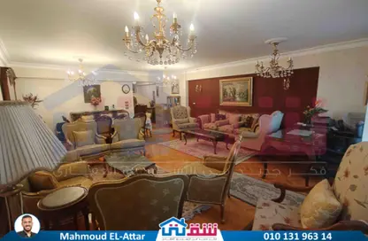 شقة - 3 غرف نوم - 3 حمامات للبيع في شارع محمد فوزي معاذ - سموحة - حي شرق - الاسكندرية