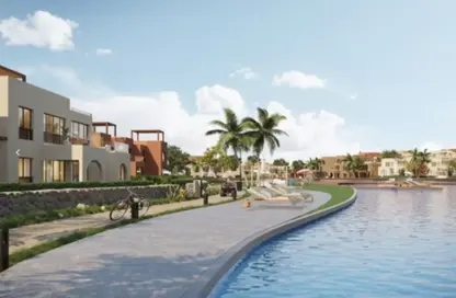 Twin House - 3 Bedrooms - 3 Bathrooms for sale in Mangroovy Residence - Al Gouna - Hurghada - Red Sea