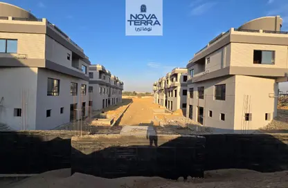 Twin House - 4 Bedrooms - 3 Bathrooms for sale in Hood 2 St. - Green Belt - 6 October City - Giza