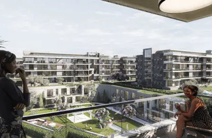 شقة - 2 غرف نوم - 2 حمامات للبيع في كايت ريزيدنس - كمبوندات 6 أكتوبر - مدينة 6 أكتوبر - الجيزة