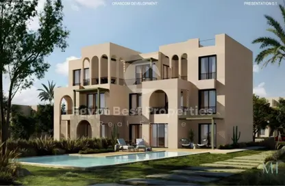 Twin House - 3 Bedrooms - 4 Bathrooms for sale in Makadi Heights - Makadi Orascom Resort - Makadi - Hurghada - Red Sea