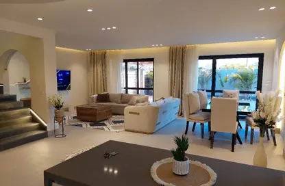 Villa - 4 Bedrooms - 4 Bathrooms for rent in Patio Al Zahraa - Sheikh Zayed Compounds - Sheikh Zayed City - Giza